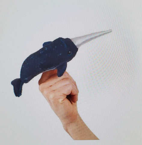 Mini Narwhal Finger Puppet