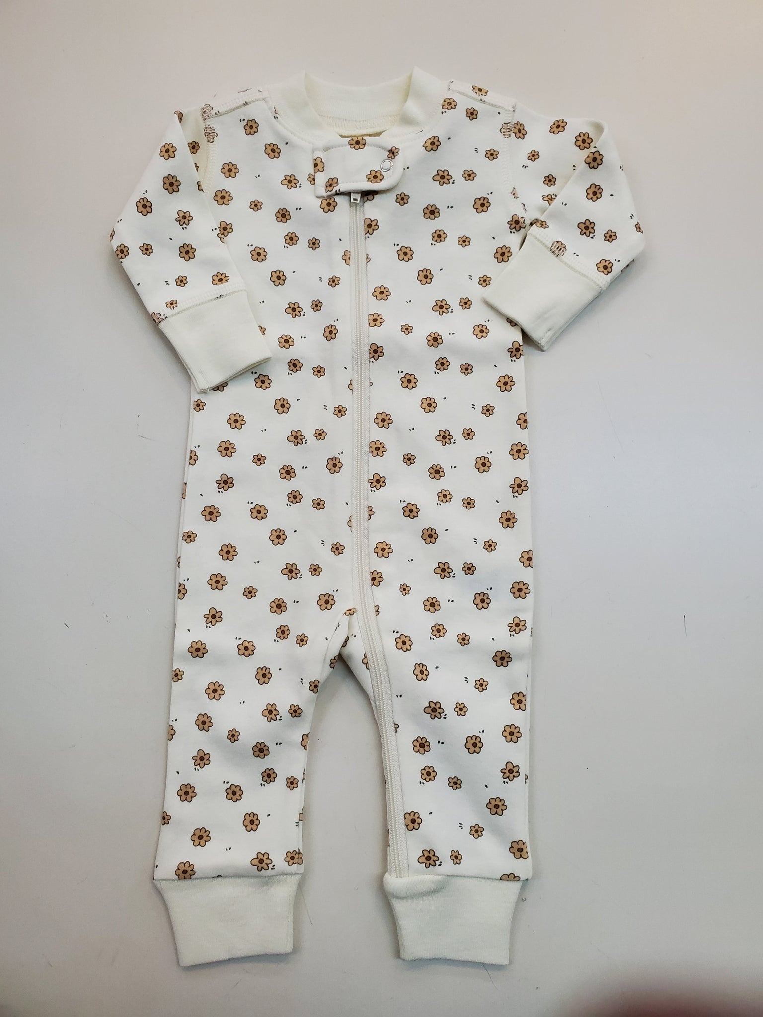 Daisy Confetti Zip Long Sleeve Sleeper