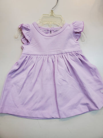 Soft Lilac Flutter Dress