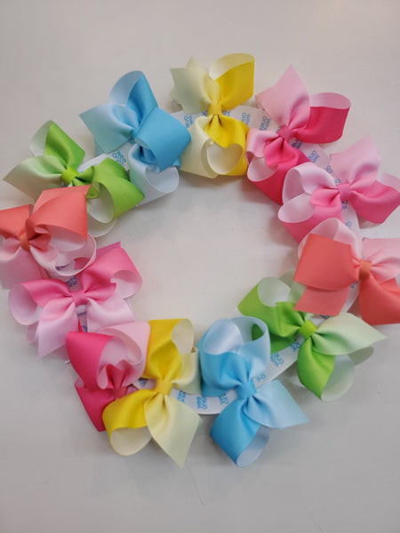 Medium Ombre Print Bow