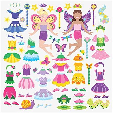 Puffy Sticker Play Set-Fairy
