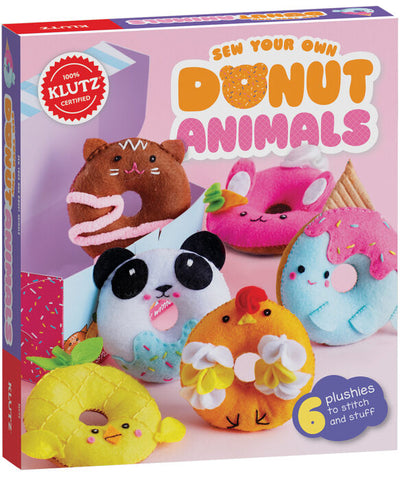 Sew your own Donut Animals