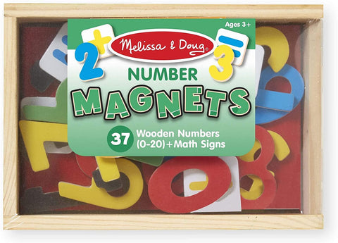 Magnetic Wooden Numbers