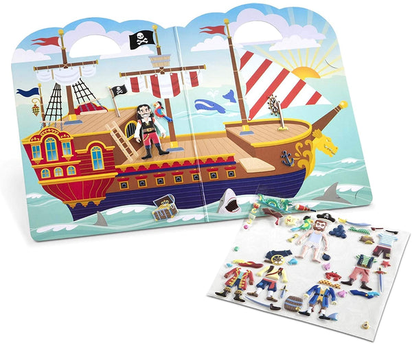 Pirate Puffy Stickers-9102