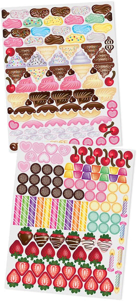 Sweets and Treats sticker pad-4239