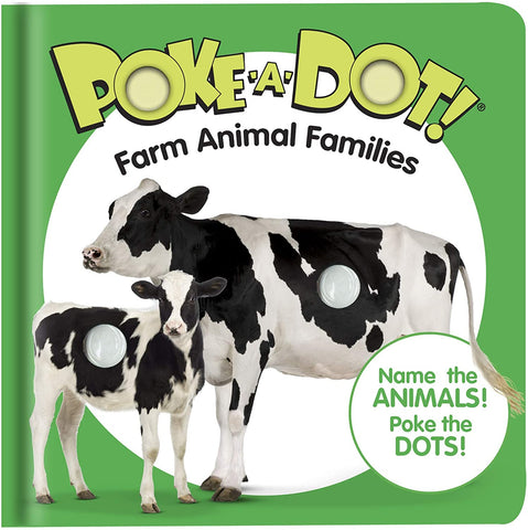 Farm Animal Families Poke a Dot Book