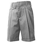 Girls pleated uniform shorts