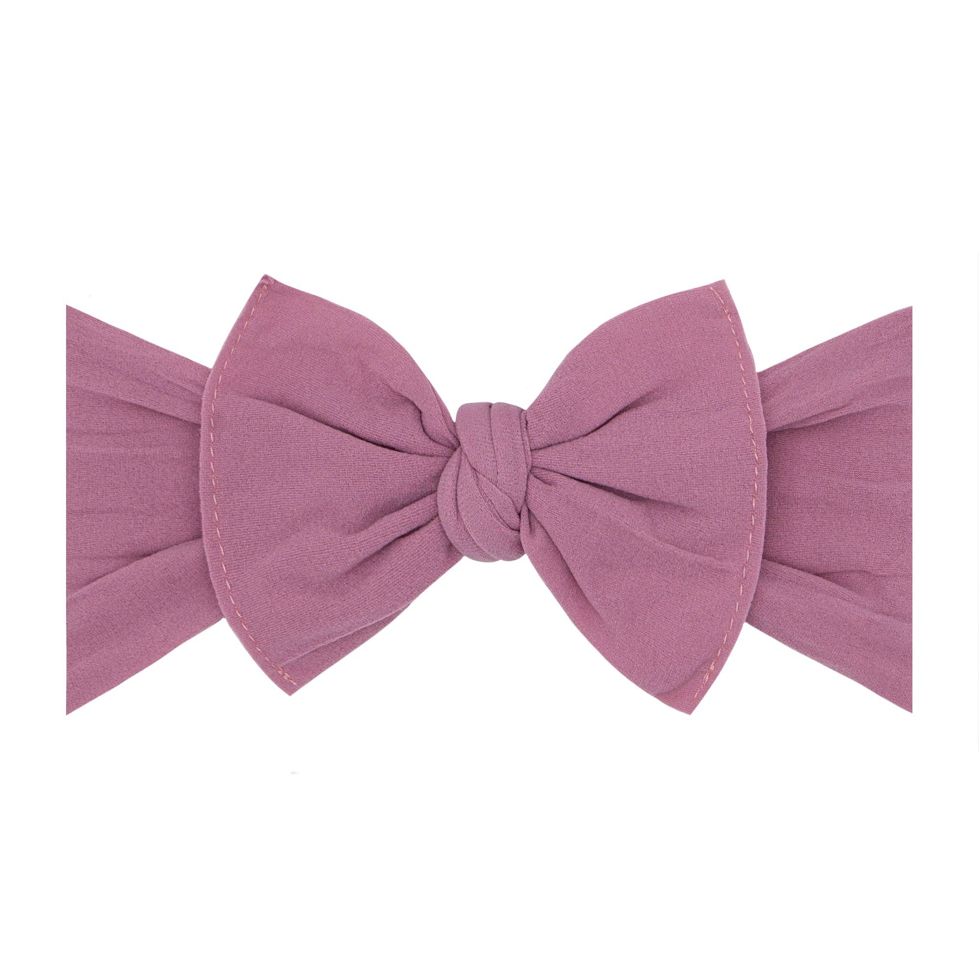 Baby Bling Bows - KNOT: mauve