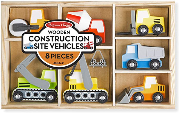 Wooden Construction Site Vehicles
