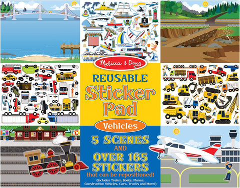 Vehicles sticker pad-4199