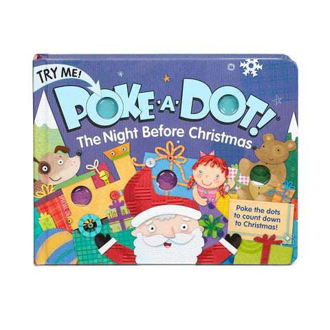 Night Before Christmas Poke a Dot Book