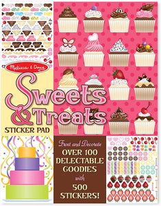 Sweets and Treats sticker pad-4239