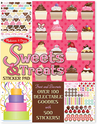 Sweets and Treats sticker pad-4239