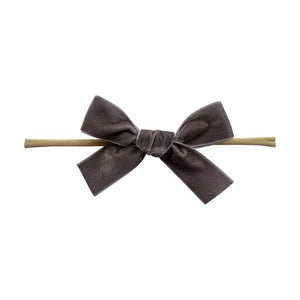 Baby Wisp - Velvet Hand Tied Bow