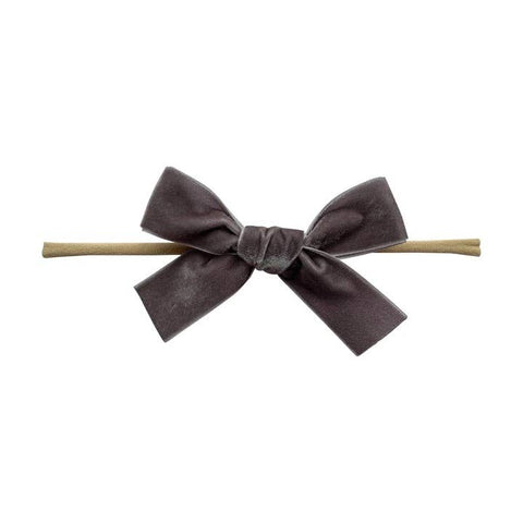 Baby Wisp - Velvet Hand Tied Bow