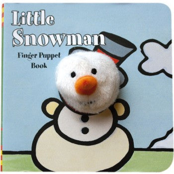 Little Snowman Finger Puppet Book