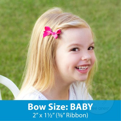 Baby Classic Grosgrain Bow (All Colors)