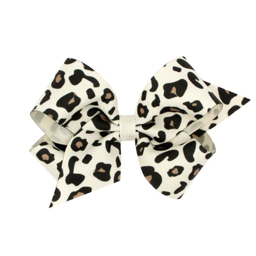 Medium Leopard Print Bow