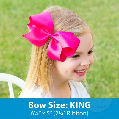 King organza overlay bow (MORE Colors)