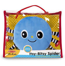 the itsy-bitsy spider soft activity book #9193