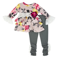 Cranberry Rose Swing Set