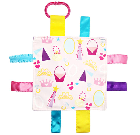 Baby Jack and Company - Baby Princess Dress Up Crinkle Tag Sensory Toy