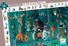 Djeco-Observation Puzzle-The Orchestra-35 pc.