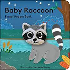 Baby Raccoon Finger Puppet Book