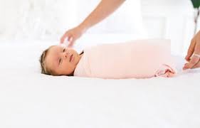 Copper Pearl Blush Knit Swaddle Blaniet