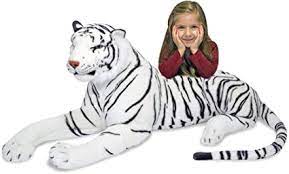 Plush White Tiger
