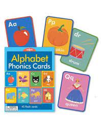 Alphabet & Phonics Flash Cards