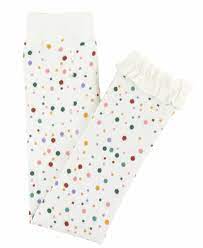 Spotty Dot Footless Ruffle Tights