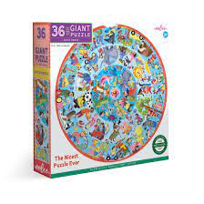 Good Deeds-36 pc. Giant Round Puzzle