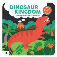 Dinosaur Kingdom-On the go Magnetic Play Set