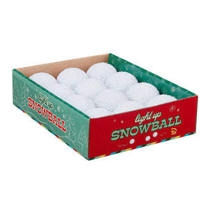 Toysmith - LIGHT UP SNOW BALL (12)