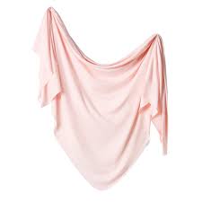 Copper Pearl Blush Knit Swaddle Blaniet
