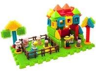 PicassoTiles - 100 Piece Farm Theme Building Set