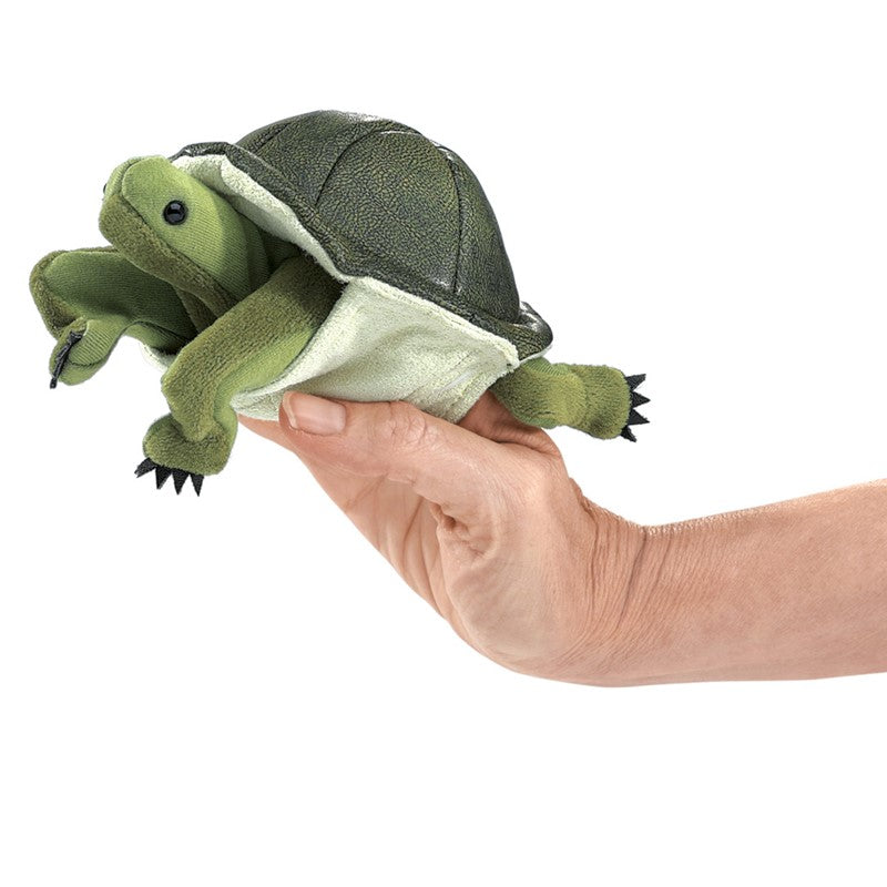 Mini turtle puppet