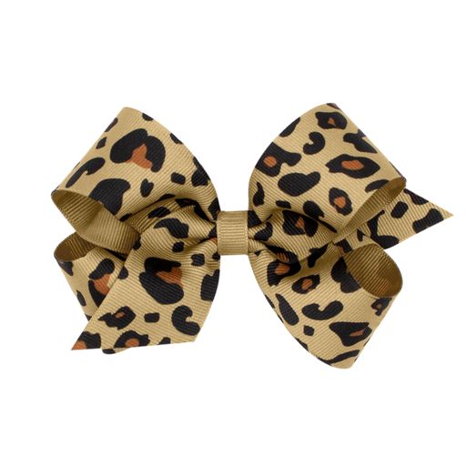 Medium Leopard Print Bow