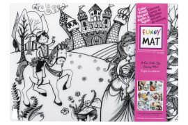 Funny Mats-Table Top Washable Coloring Mat