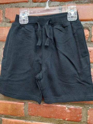 Black Terry Shorts w/pockets