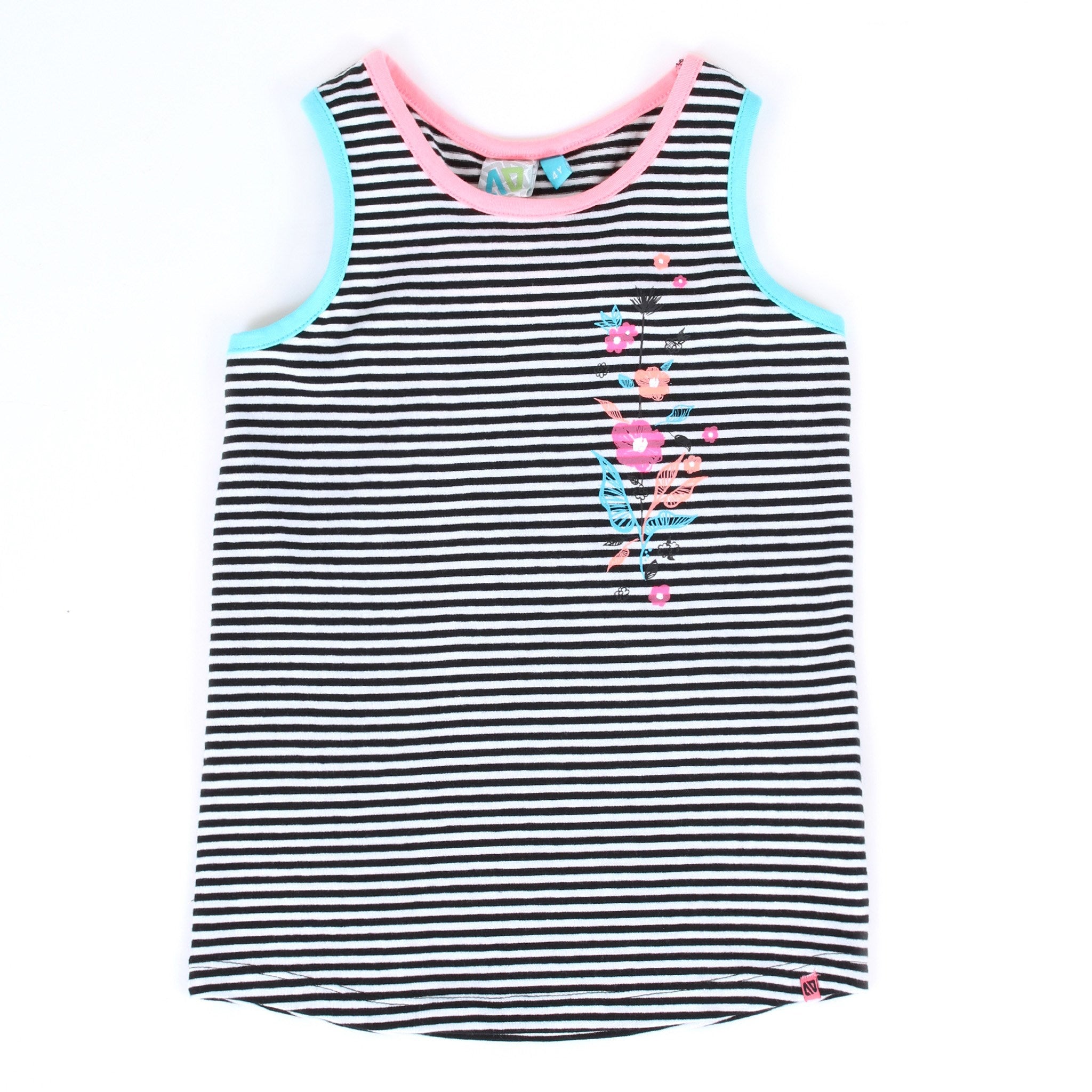 Black Stripe Tank