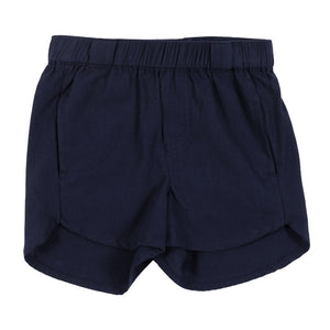 Navy Twill Shorts