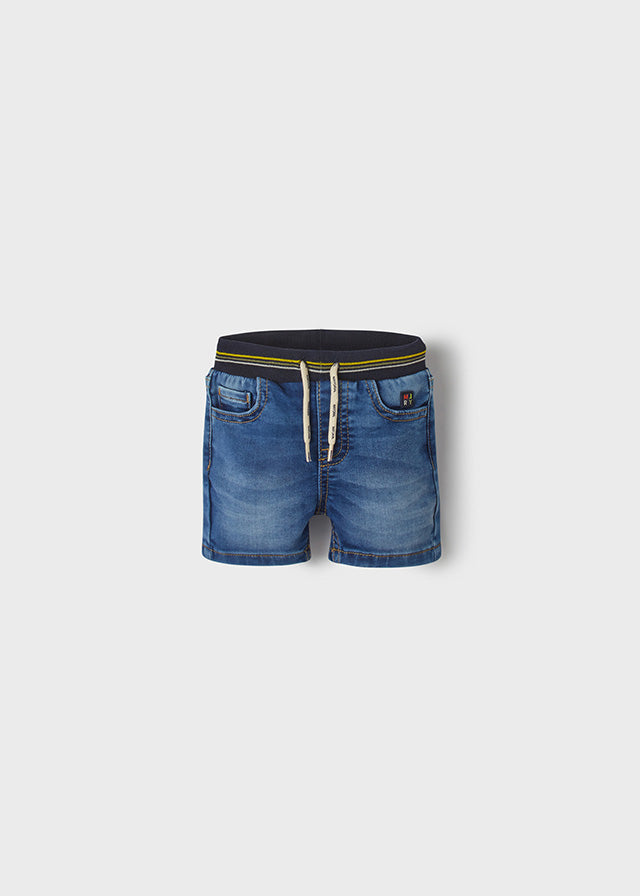 Medium Wash Denim Shorts