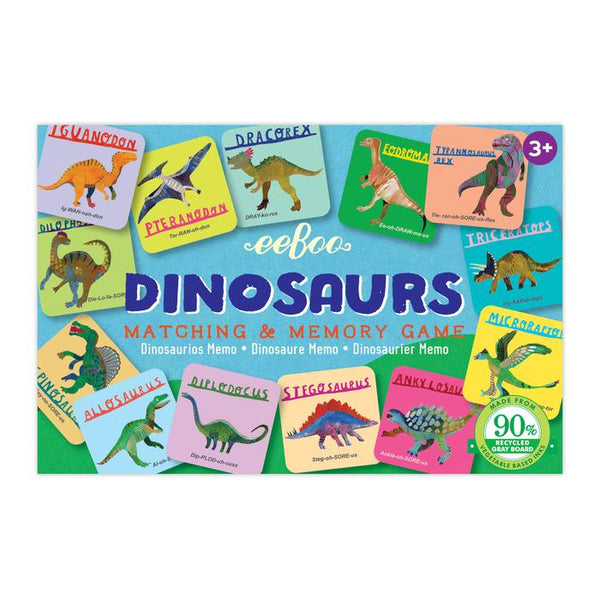 Dinosaurs Little Memory & Matching Game