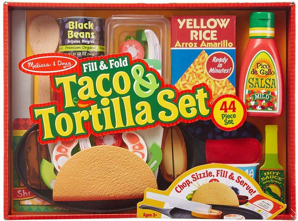 Fill and fold taco and torilla set